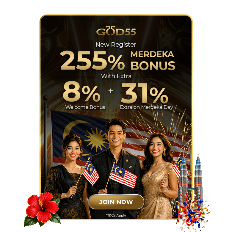 GOD55 2026 Merdeka Promo! [Limited Time Chance]