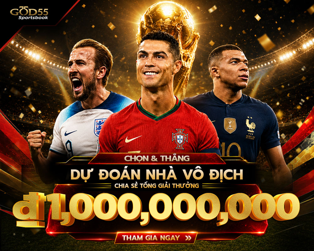 Cuộc thi dự đoán World Cup GOD55! [Cơ hội thời gian có hạn]